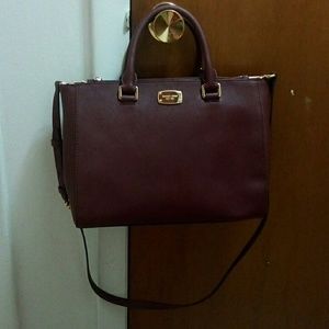 Pre-Owned Michael Kors Merlot Kellan